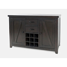 American Rustics Sideboard Buffet with Wine Rack