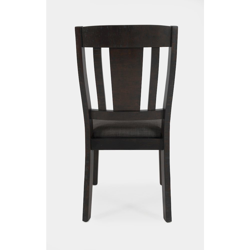 American Rustics Upholstered Slatback Dining Chair with Nailhead Trim (Set of 2)