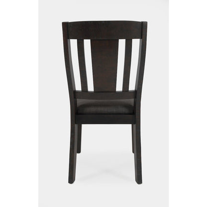 American Rustics Upholstered Slatback Dining Chair with Nailhead Trim (Set of 2)