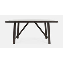 American Rustics 72" Counter Height Distressed Solid Wood Trestle Dining Table