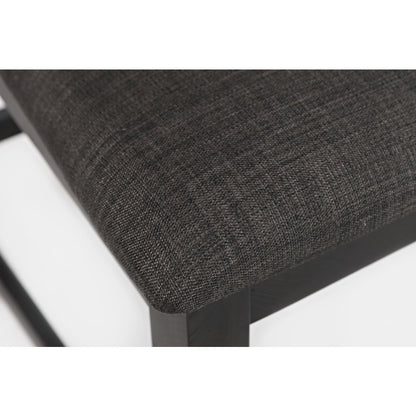 Upholstered Slatback Counter Height Stool with Nailhead Trim (Set of 2)
