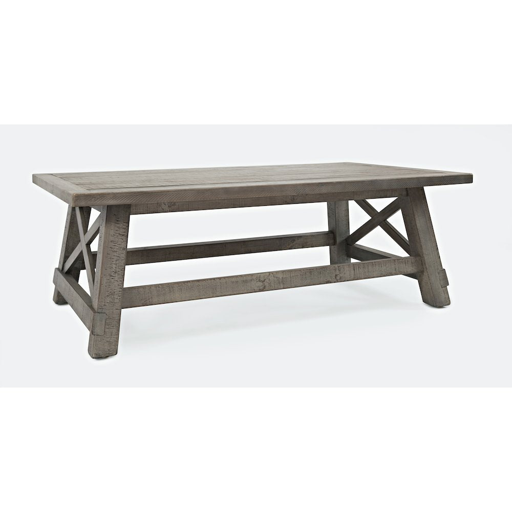 Outer Banks Reclaimed Pine 54" Coffee Table - Driftwood