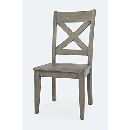 Outer Banks Reclaimed Solid Wood Farmhouse X-Back Chair (Set of 2)