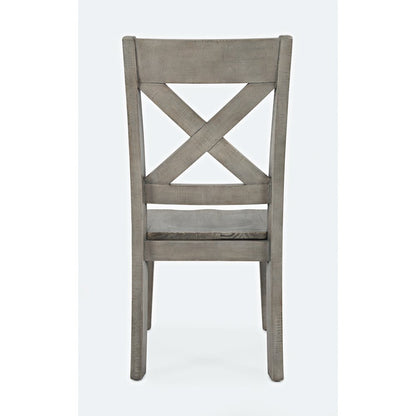 Outer Banks Reclaimed Solid Wood Farmhouse X-Back Chair (Set of 2)