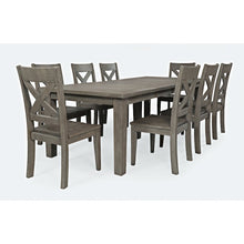 Outer Banks Reclaimed Solid Wood 96" Nine-Piece Farmhouse Dining Set