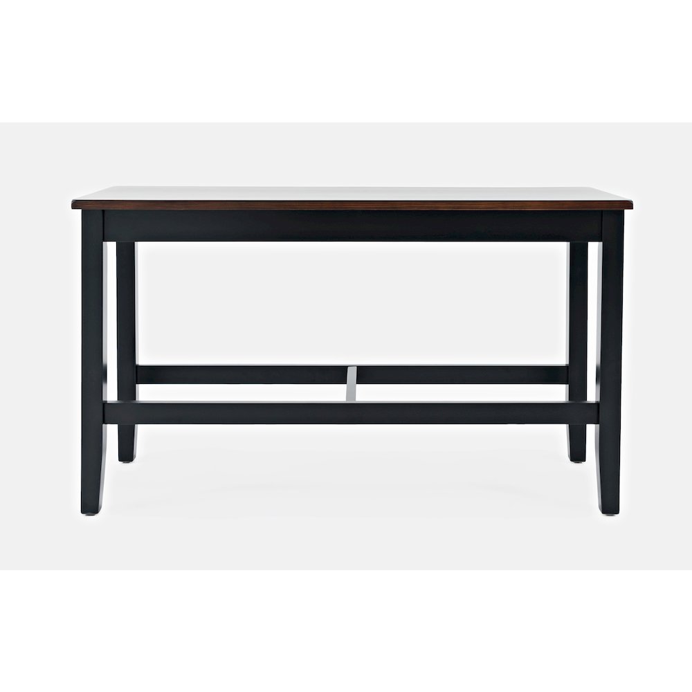 Asbury Park Solid Wood Farmhouse Four Piece Counter Height Dining Set with Bench