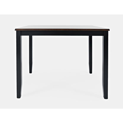 Asbury Park Solid Wood Farmhouse Four Piece Counter Height Dining Set with Bench