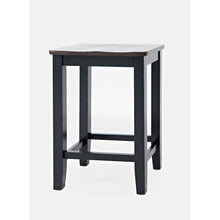 Asbury Park Solid Wood Farmhouse Backless Saddle Stool (Set of 2)