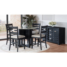 Altamonte Contemporary Ladderback Upholstered Counter Stool (Set of 2)