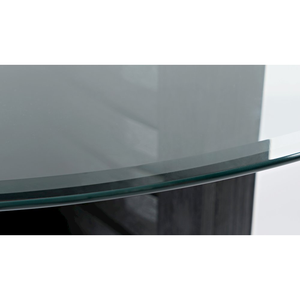 Altamonte Contemporary 48" Round Counter Height Table with Glass Top