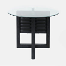 Altamonte Contemporary 48" Round Counter Height Table with Glass Top