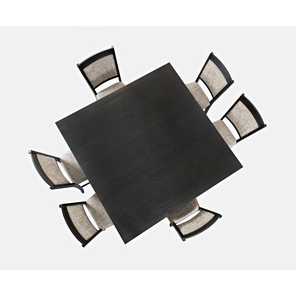 Upholstered Counter Stool - Dark Charcoal, Set of Two