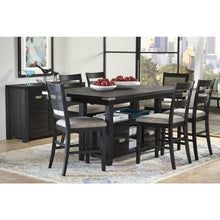 Altamonte Contemporary Rectangle Dining Table with Adjustable Height