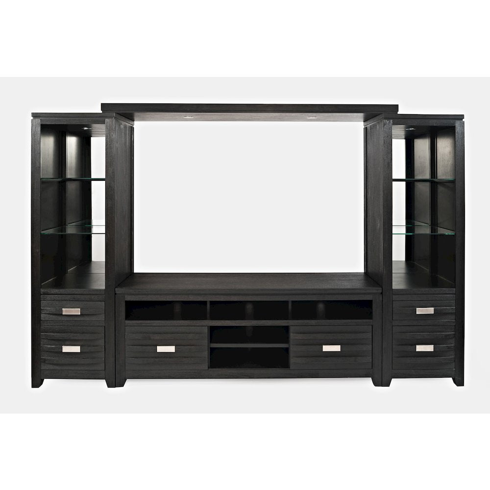 Altamonte Contemporary Entertainment Center with 70'' TV Console and LED Lights