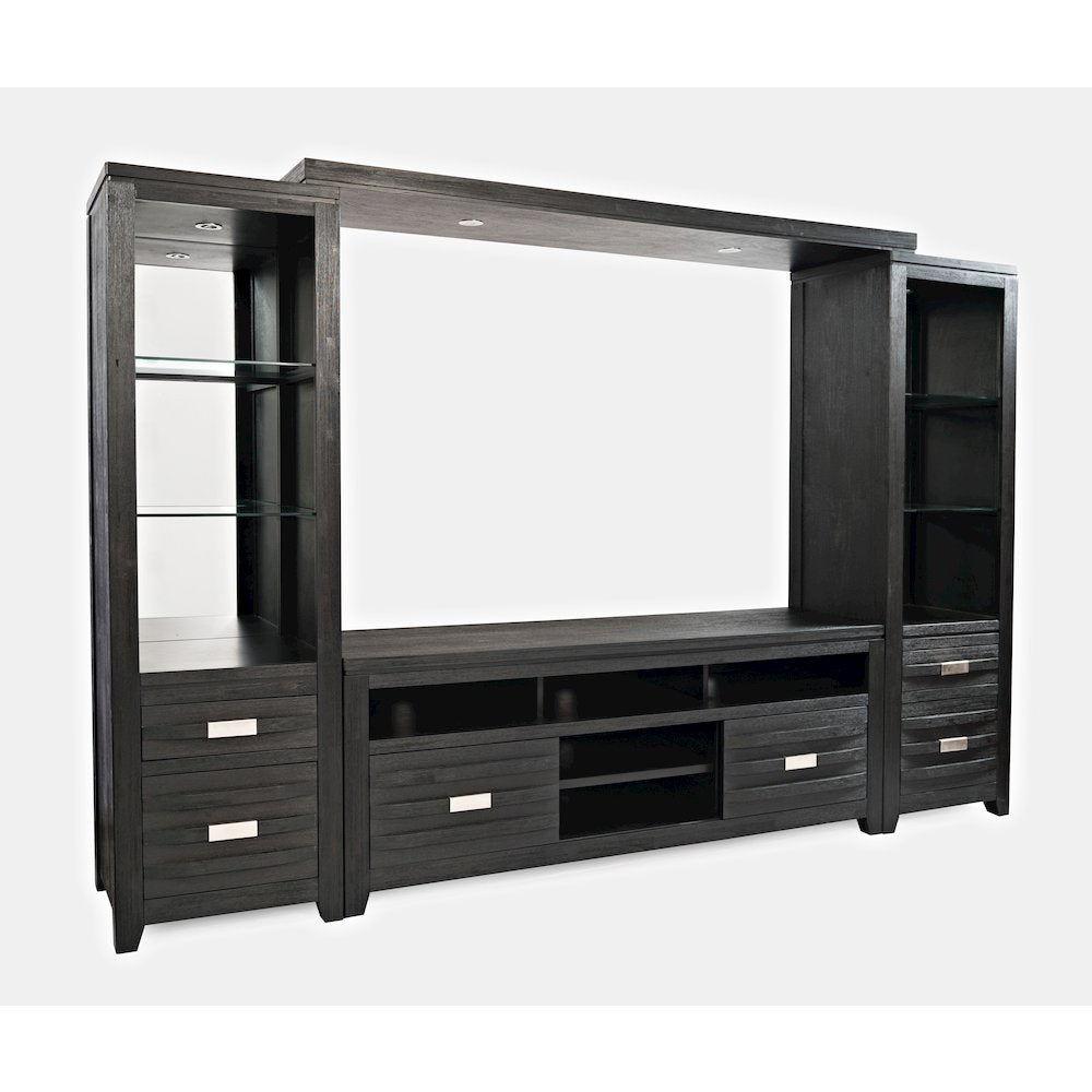 Altamonte Contemporary Entertainment Center with 70'' TV Console and LED Lights
