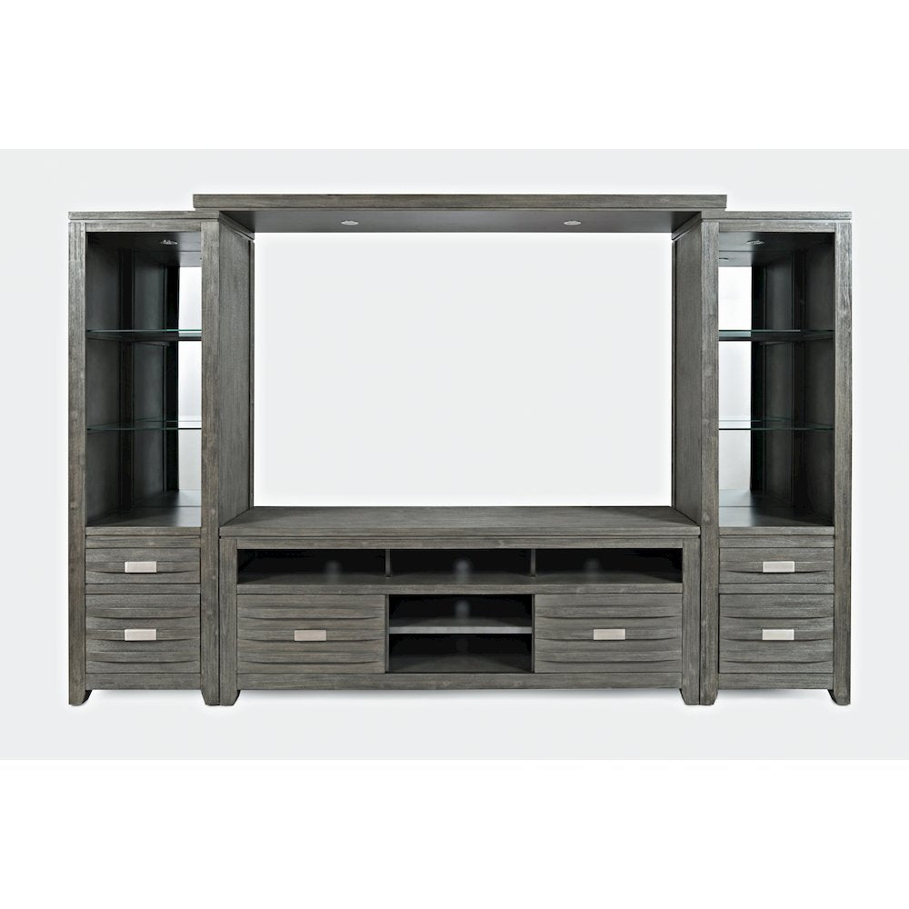 Altamonte Contemporary Entertainment Center with 70'' TV Console and LED Lights