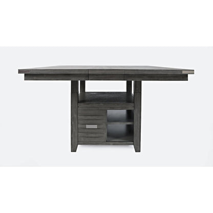 Altamonte Contemporary Adjustable Height Square 60" Storage Table