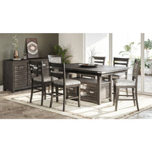 Altamonte Contemporary Rectangle Dining Table with Adjustable Height