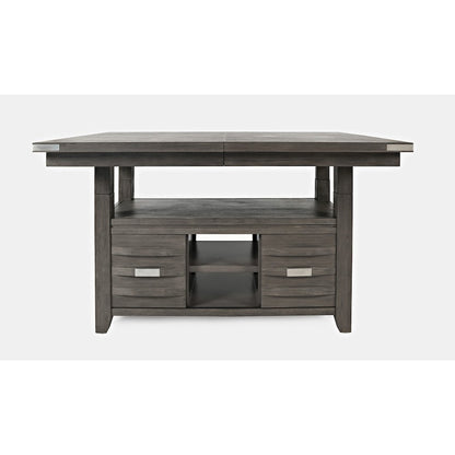 Altamonte Contemporary Rectangle Dining Table with Adjustable Height