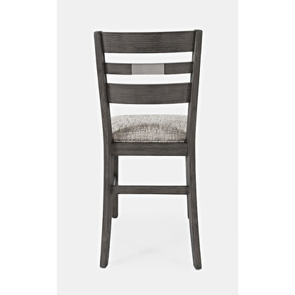 Altamonte Contemporary Ladderback Upholstered Counter Stool (Set of 2)