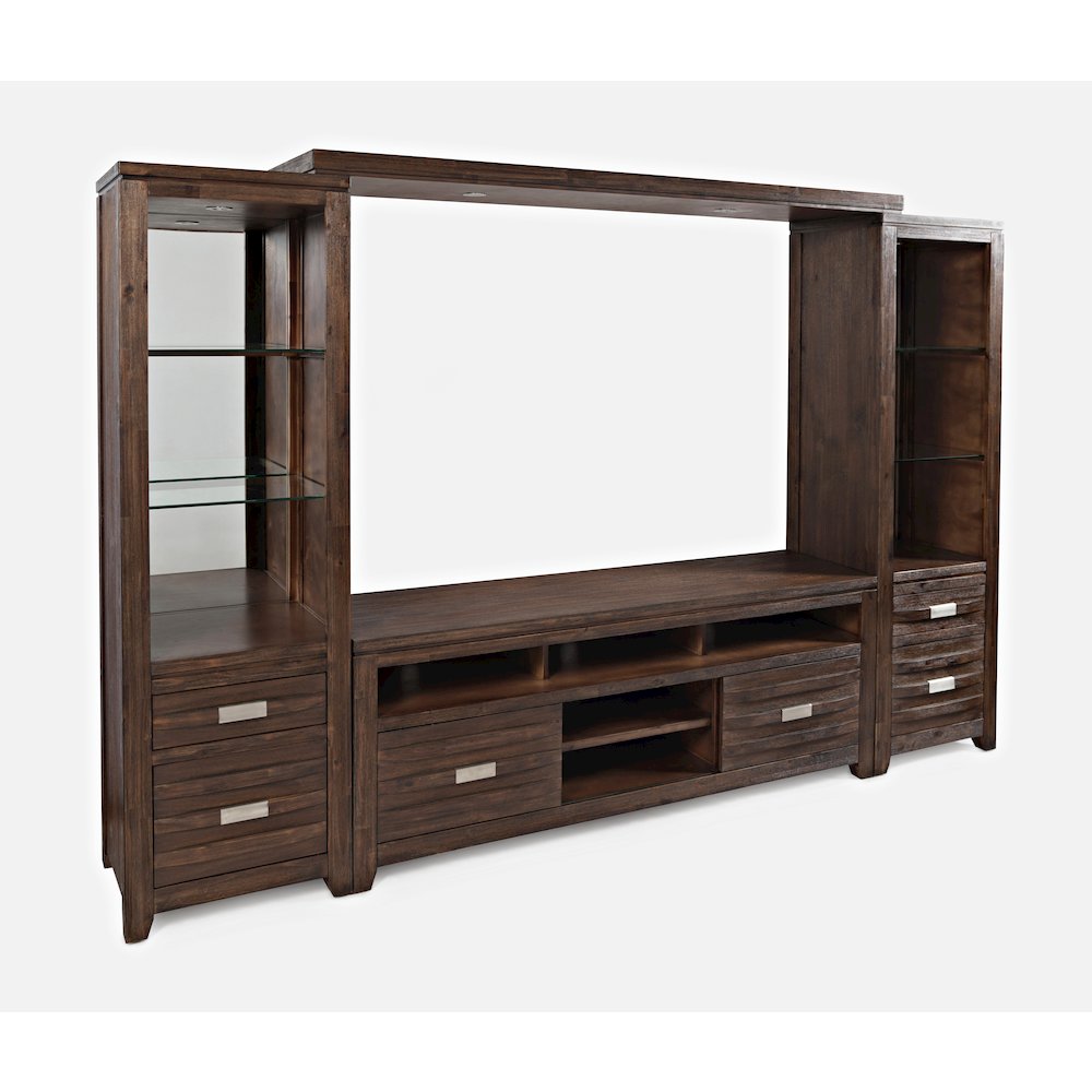 Altamonte Contemporary Entertainment Center with 70'' TV Console and LED Lights