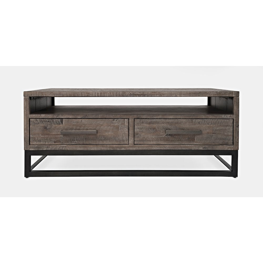 East Hampton Distressed 48" Solid Wood Coffee Table