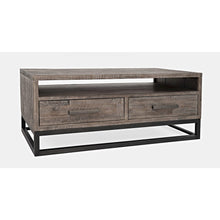 East Hampton Distressed 48" Solid Wood Coffee Table