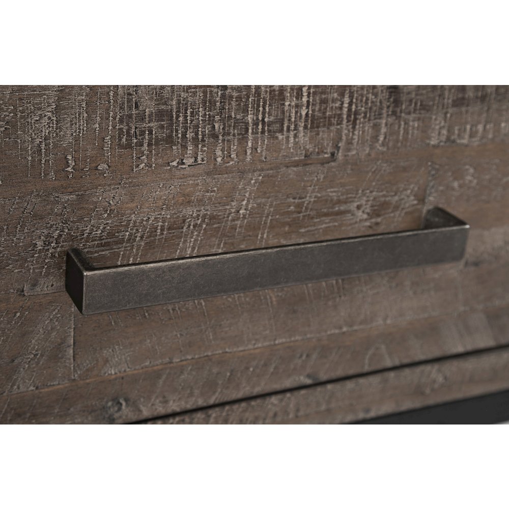 East Hampton Distressed Solid Wood End Table