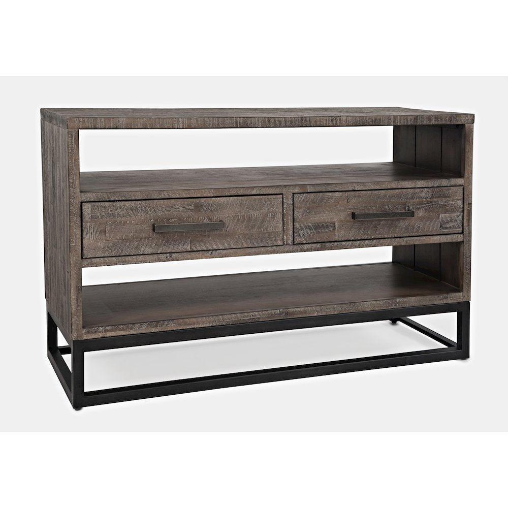 East Hampton Distressed Solid Wood Sofa Table
