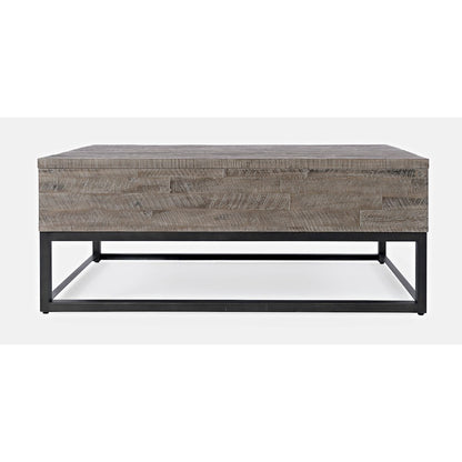 East Hampton Distressed Solid Wood Lift-Top Coffee Table