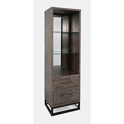 East Hampton Distressed Solid Wood Pier Bookcase