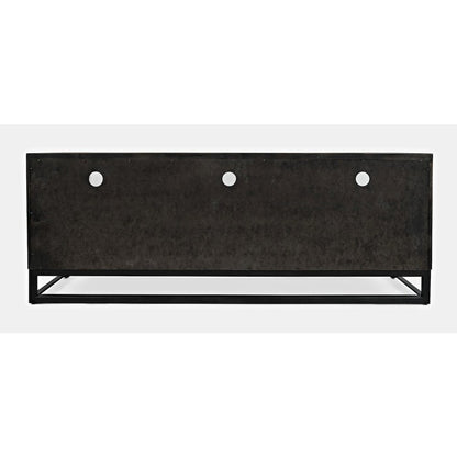 East Hampton Distressed Solid Wood Media Unit