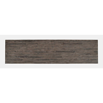 East Hampton Distressed Solid Wood Media Unit