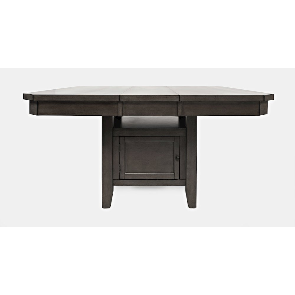 Manchester Contemporary Adjustable Height Storage Square 54" Dining Table