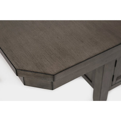Manchester  Contemporary Adjustable Height 78" Rectangle Dining Table
