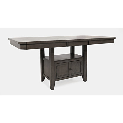 Manchester  Contemporary Adjustable Height 78" Rectangle Dining Table
