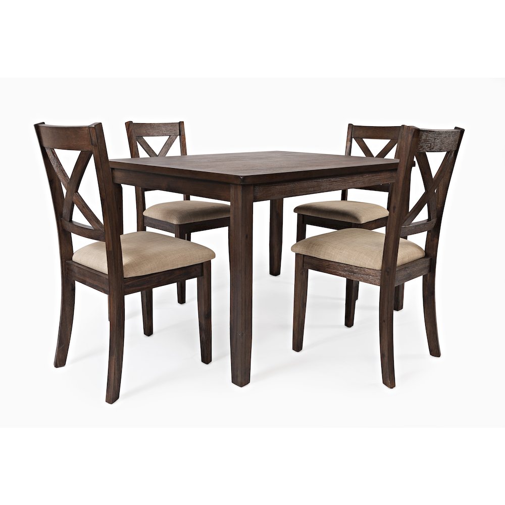 Walnut Creek 5 Piece Dining Set - Table with 4 Chairs