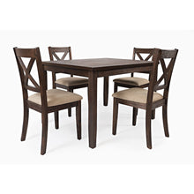 Walnut Creek 5 Piece Dining Set - Table with 4 Chairs