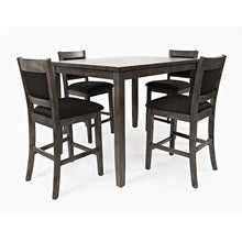 Greyson Heights 5 Pack Dining Set - Counter Height Table with 4 Stools
