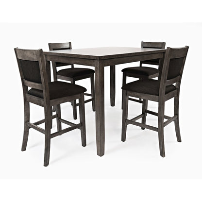 Greyson Heights 5 Pack Dining Set - Counter Height Table with 4 Stools