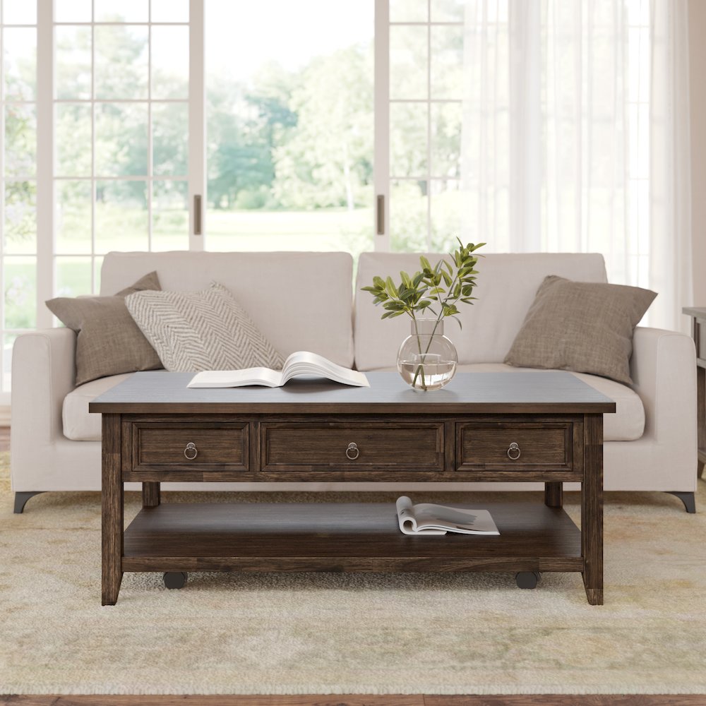 Bakersfield Mission Style Lift-Top Coffee Table