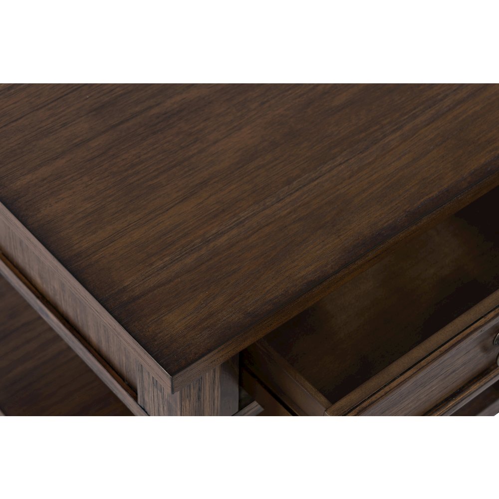 Bakersfield Mission Style  End Table with Drawer