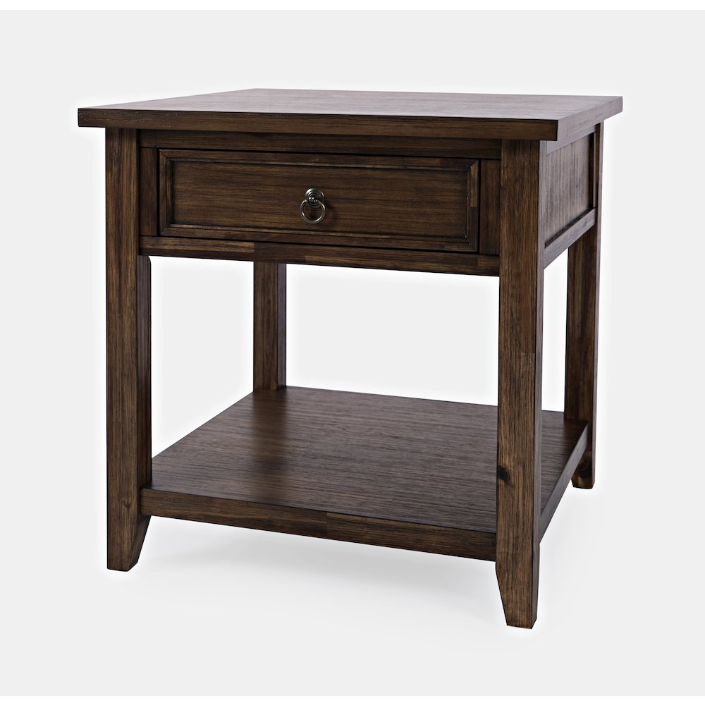 Bakersfield Mission Style  End Table with Drawer