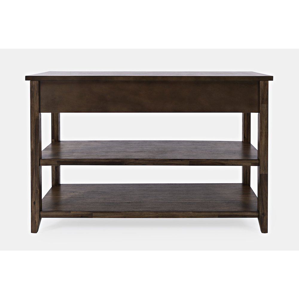 Bakersfield Mission Style  Sofa Table with Three Drawers