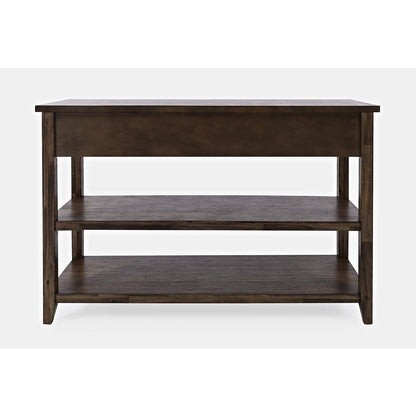 Bakersfield Mission Style  Sofa Table with Three Drawers