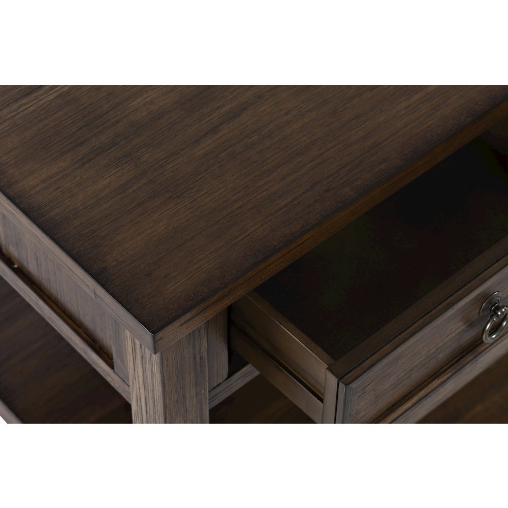 Bakersfield Mission Style  Sofa Table with Three Drawers