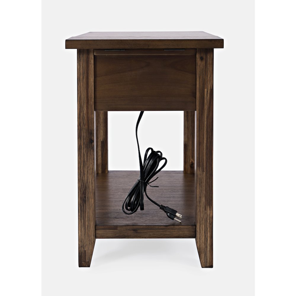 Bakersfield Mission Style  USB Charging Side Table