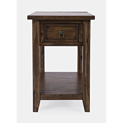 Bakersfield Mission Style  USB Charging Side Table