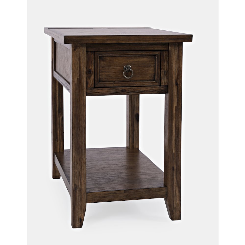 Bakersfield Mission Style  USB Charging Side Table