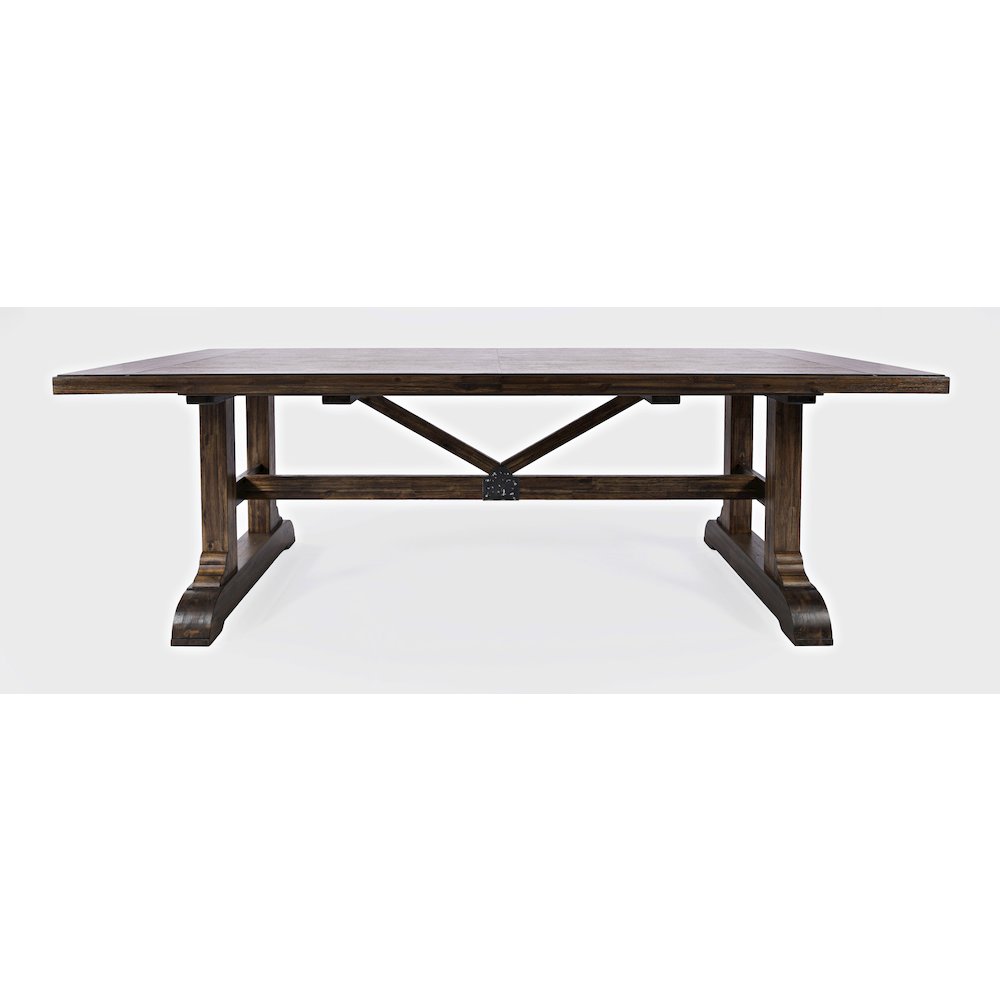 Bakersfield Mission Style  110'' Dining Table with Extension